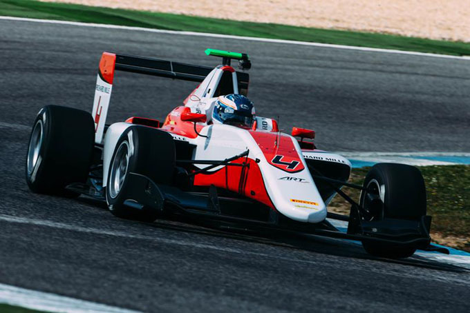 Nyck de Vries GP3 Estoril